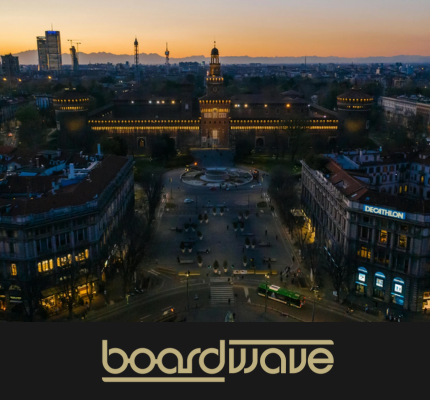 Evento de lanzamiento de Boardwave en Milán